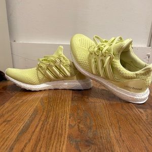 Neon Adidas women’s ultraboost 9.5